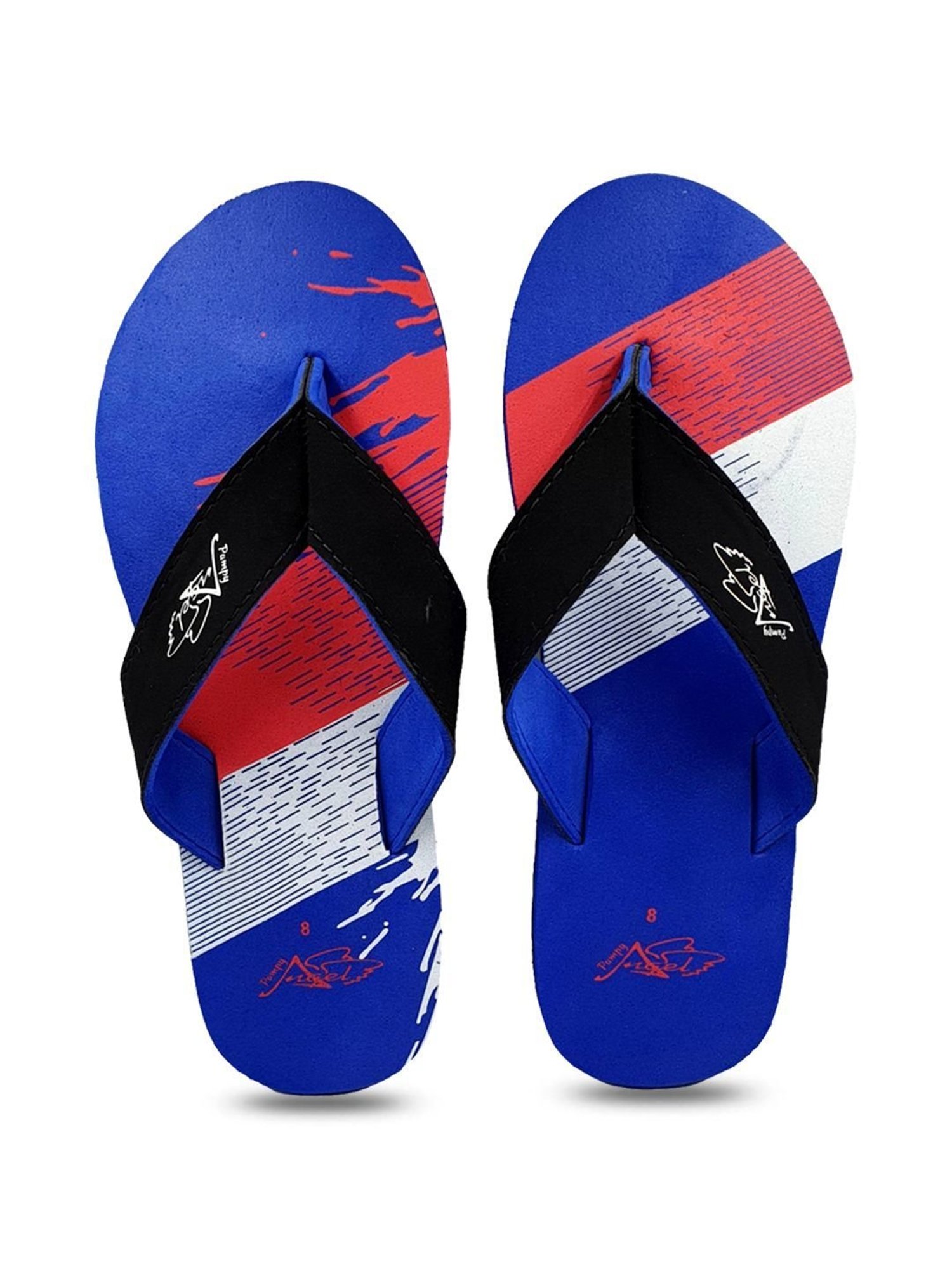 Pampy Angel Men's Blue Flip Flops