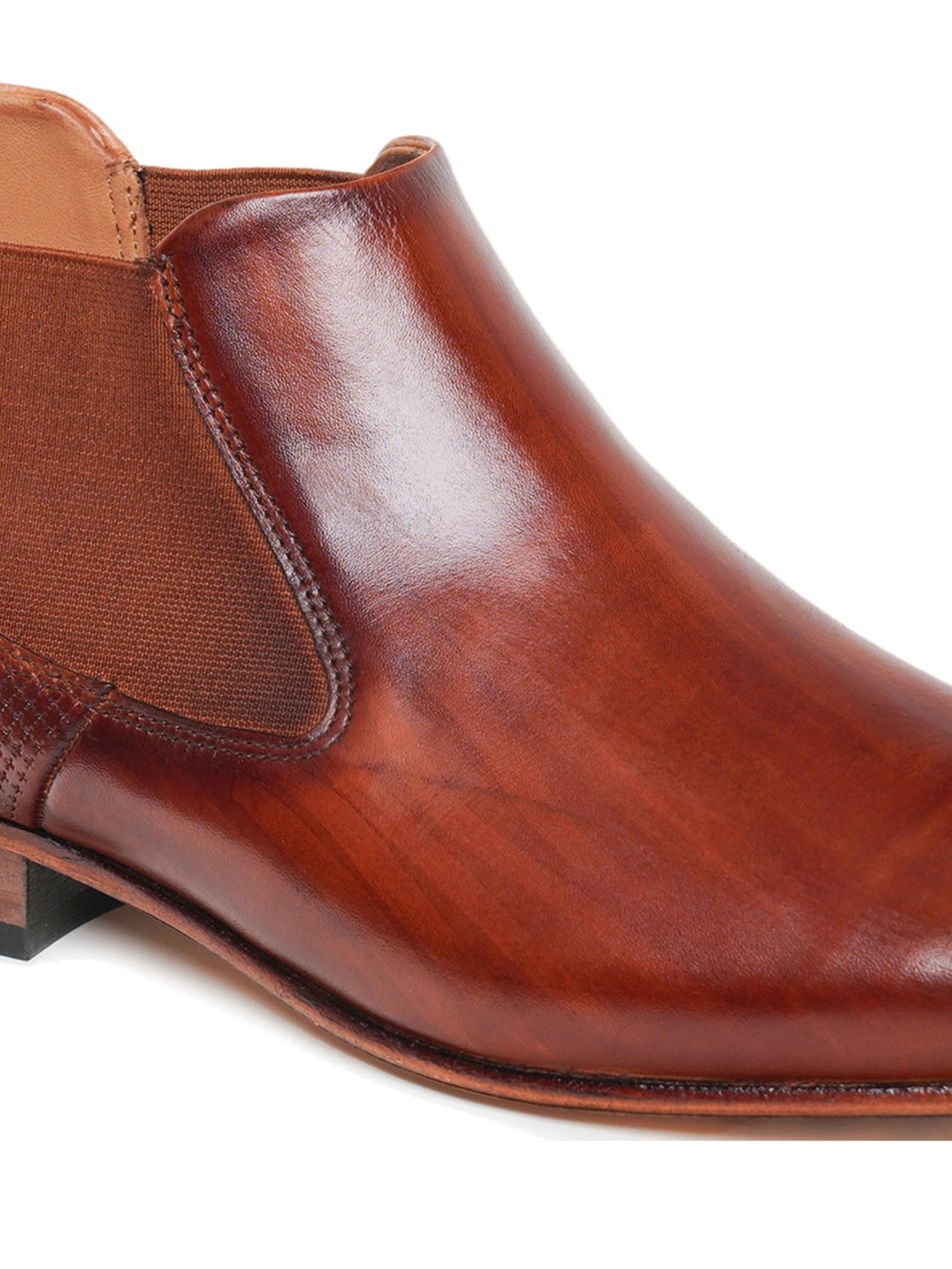 Ruosh Men's Brown Chelsea Boots