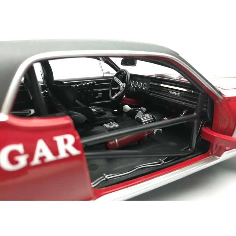 1967 Mercury Cougar Racing #21 Marty Beaulieu SVRA Watkins Glen Historic Enduro 200 (2012) 1/18 Diecast Model Car by SunStar