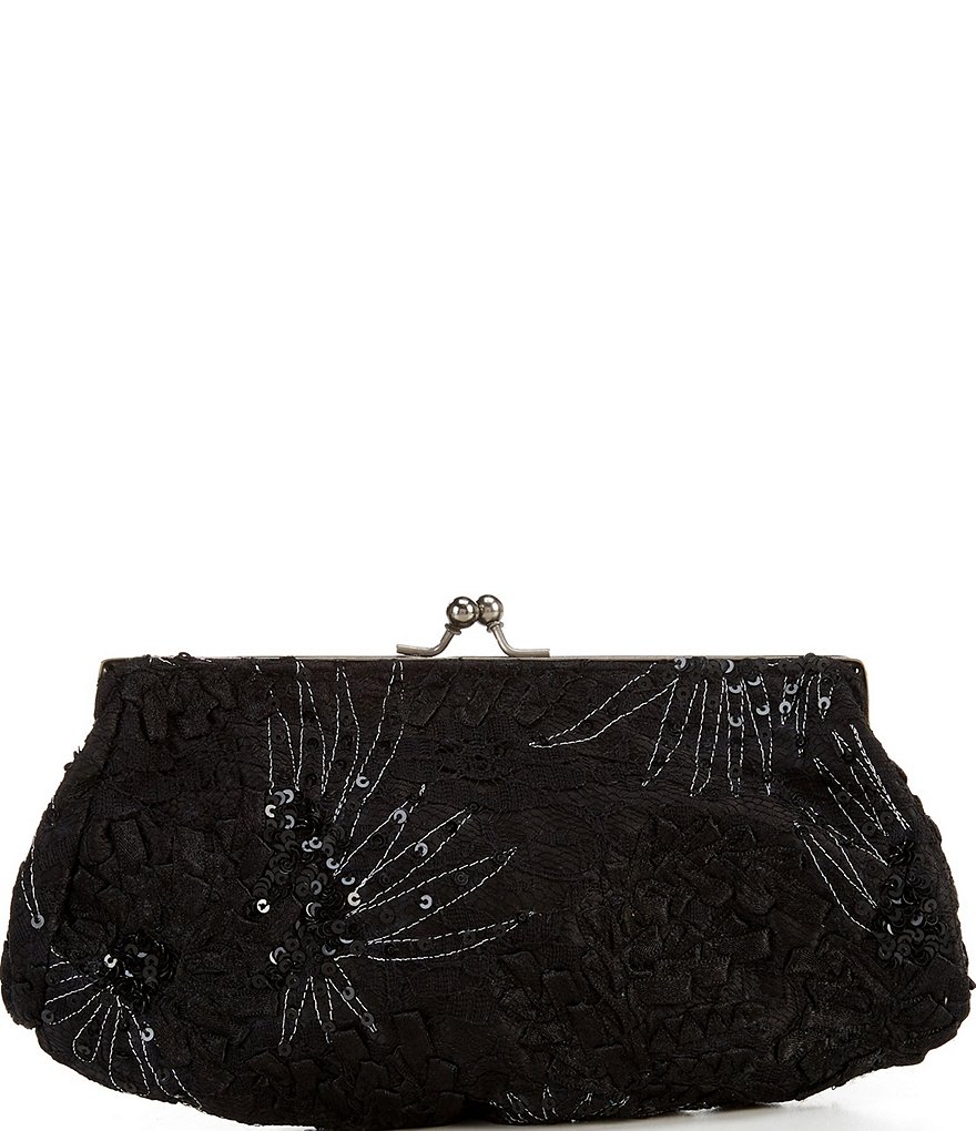 Kate Landry Crushed Crystal Clutch Bag