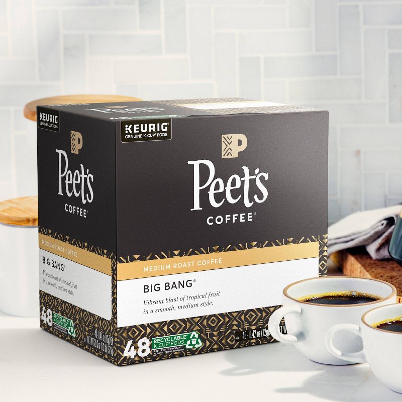 Peet's Big Bang Medium Roast Coffee - Keurig K-Cup Pods - 48ct