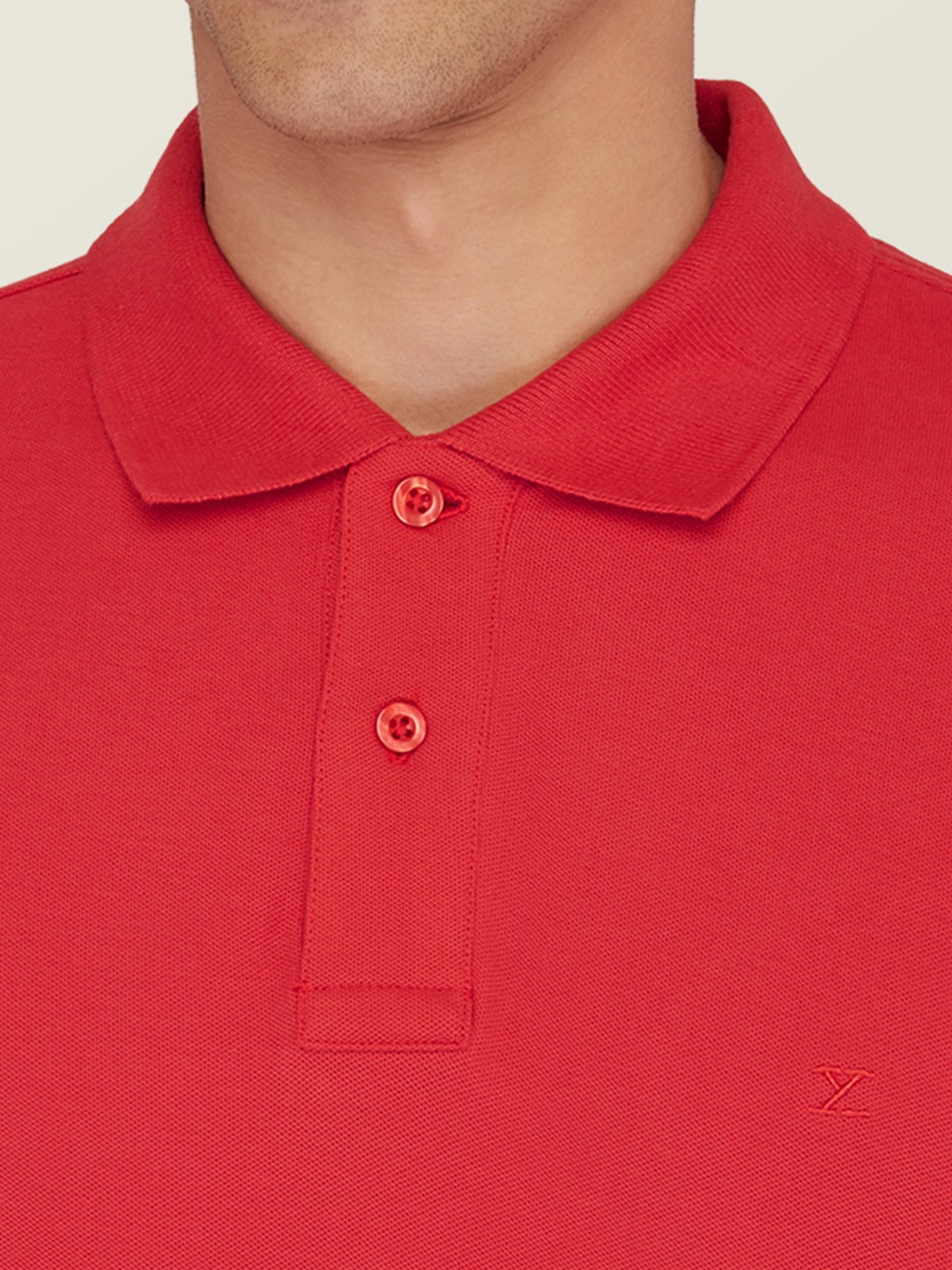 XYXX Red Polo T-Shirt