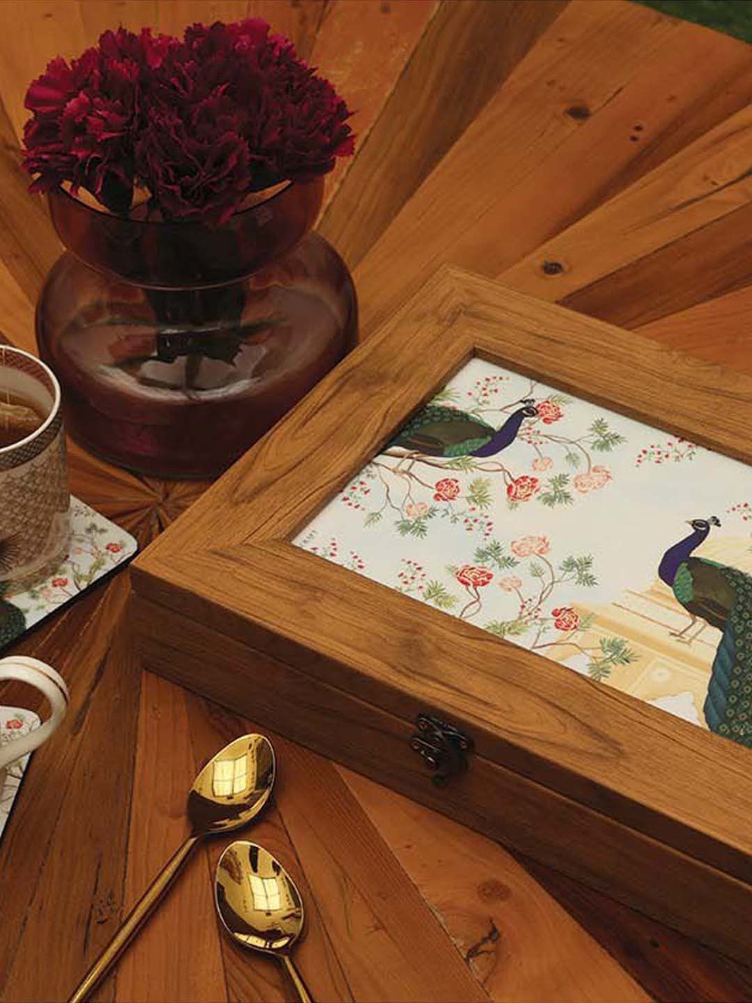 ICRAFT Multicolor Mdf Mor Series Multipurpose Box