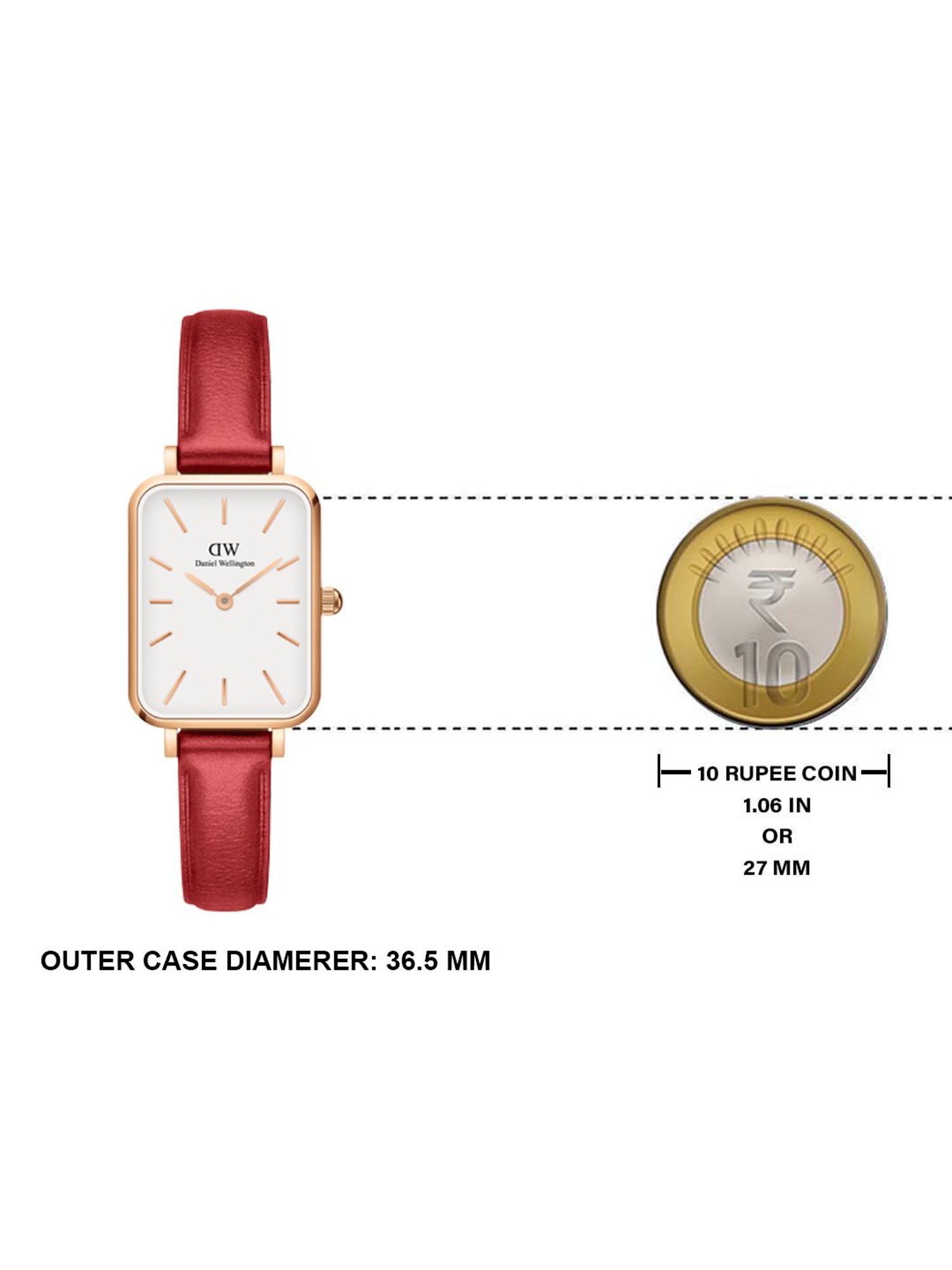 Daniel Wellington DW00100453 Quadro Analog Watch for Women