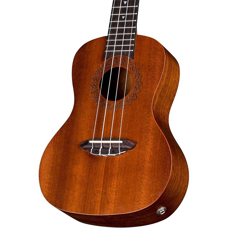 Luna Guitars Vintage Mahogany Concert Acoustic-Electric Ukulele Satin Natural