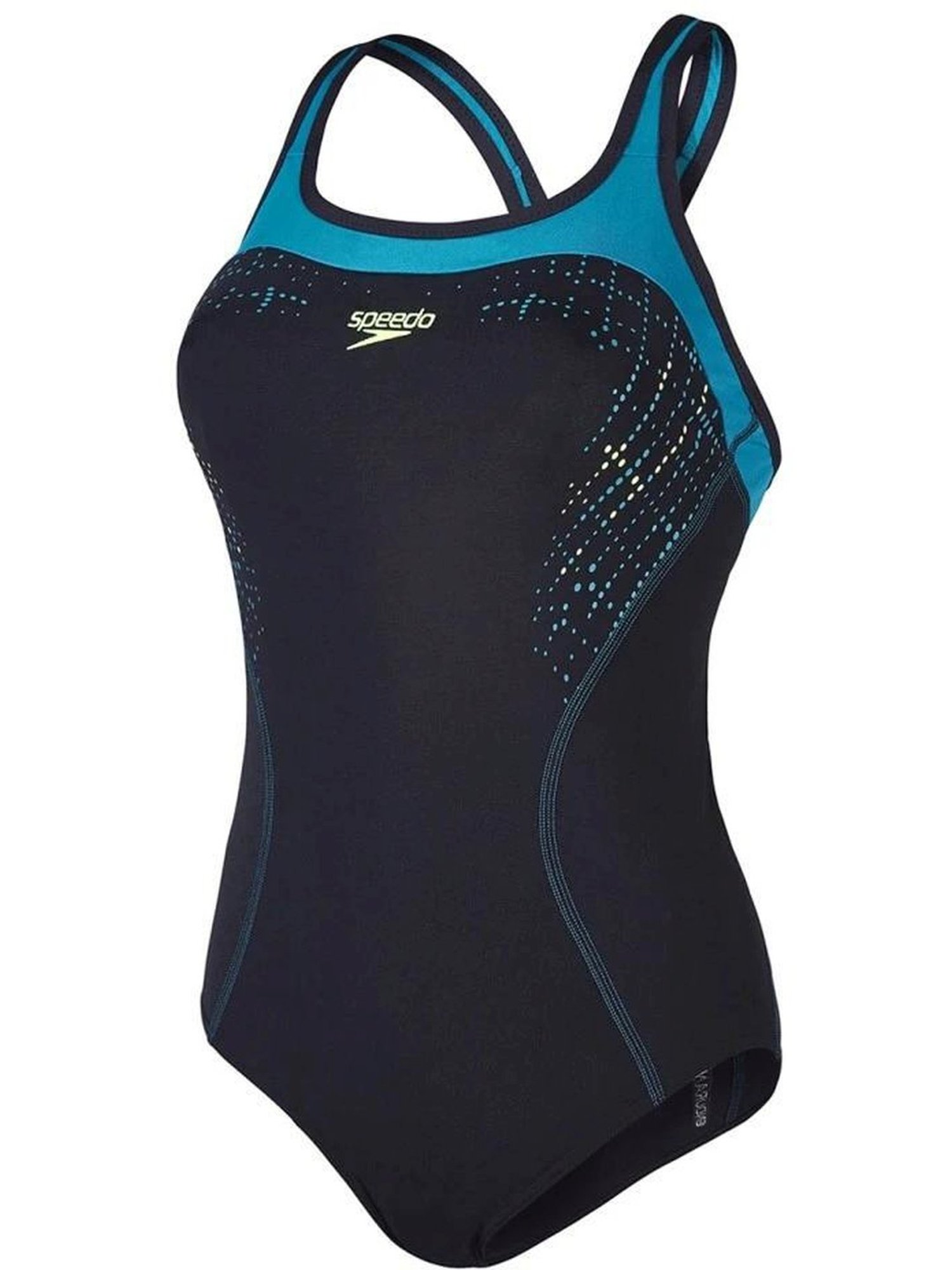 Speedo Black Color Blocked Monokini