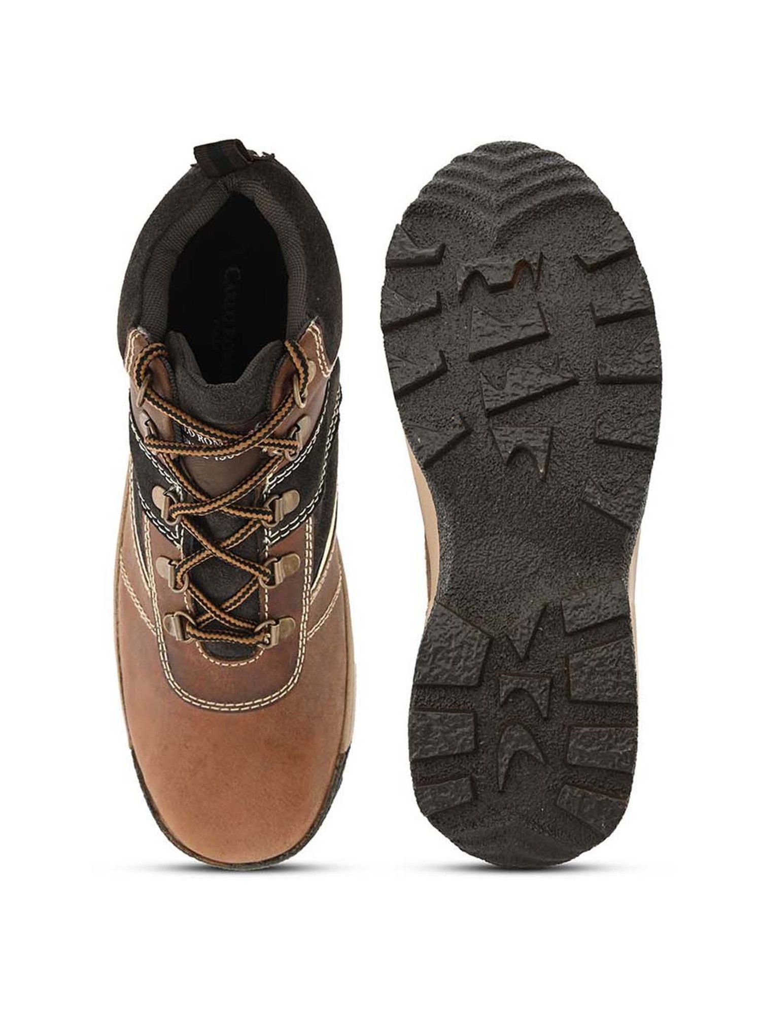 Carlo Romano Men's Brown Casual Boots