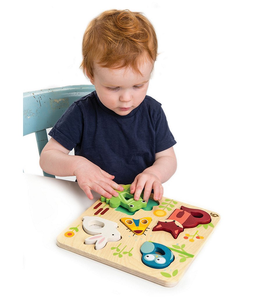 Tender Leaf Toys Touch Feel Animals Wooden Toy