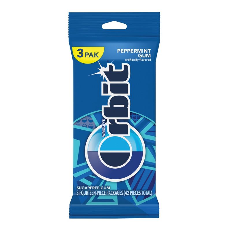 Orbit Peppermint Sugarfree Gum - 42ct