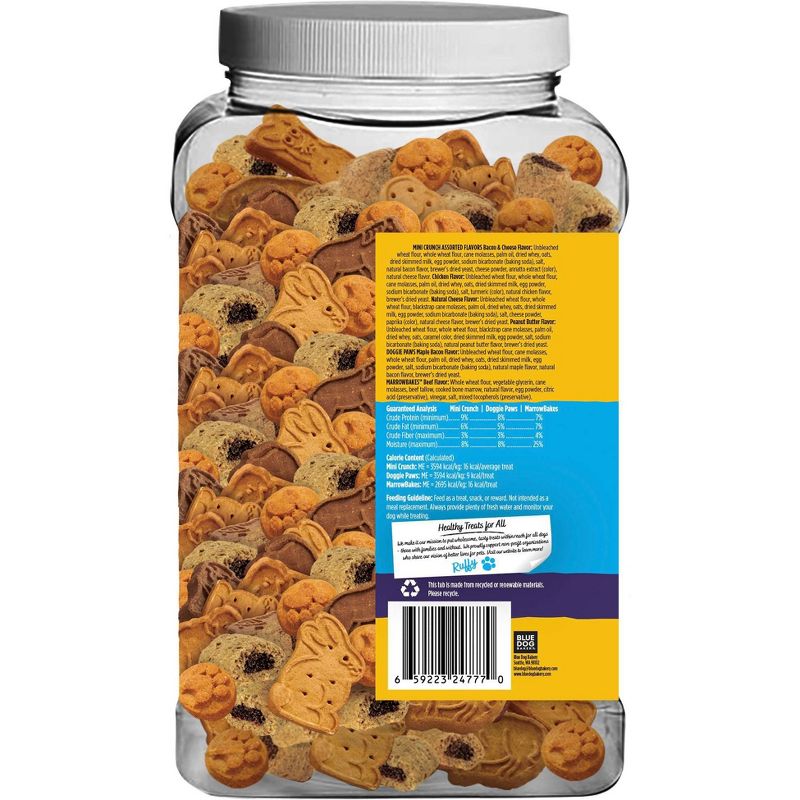 Blue Dog Bakery Variety Crunch Dry Dog Treats - 24oz