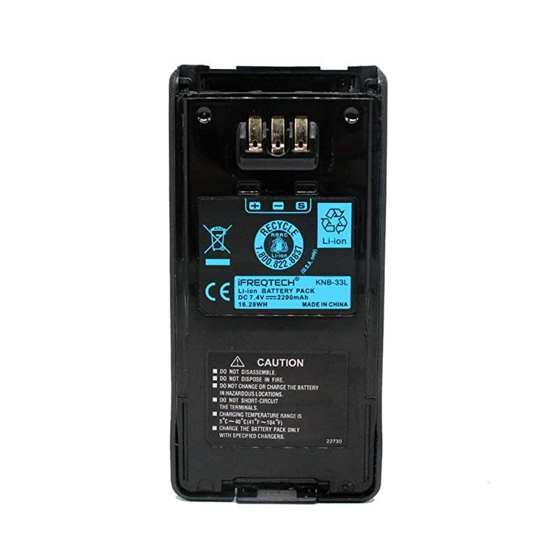 Lithiumion Battery for Kenwood NX410 NX411 TK2180 TK3180 TK 5210 TK5310 2200mAh