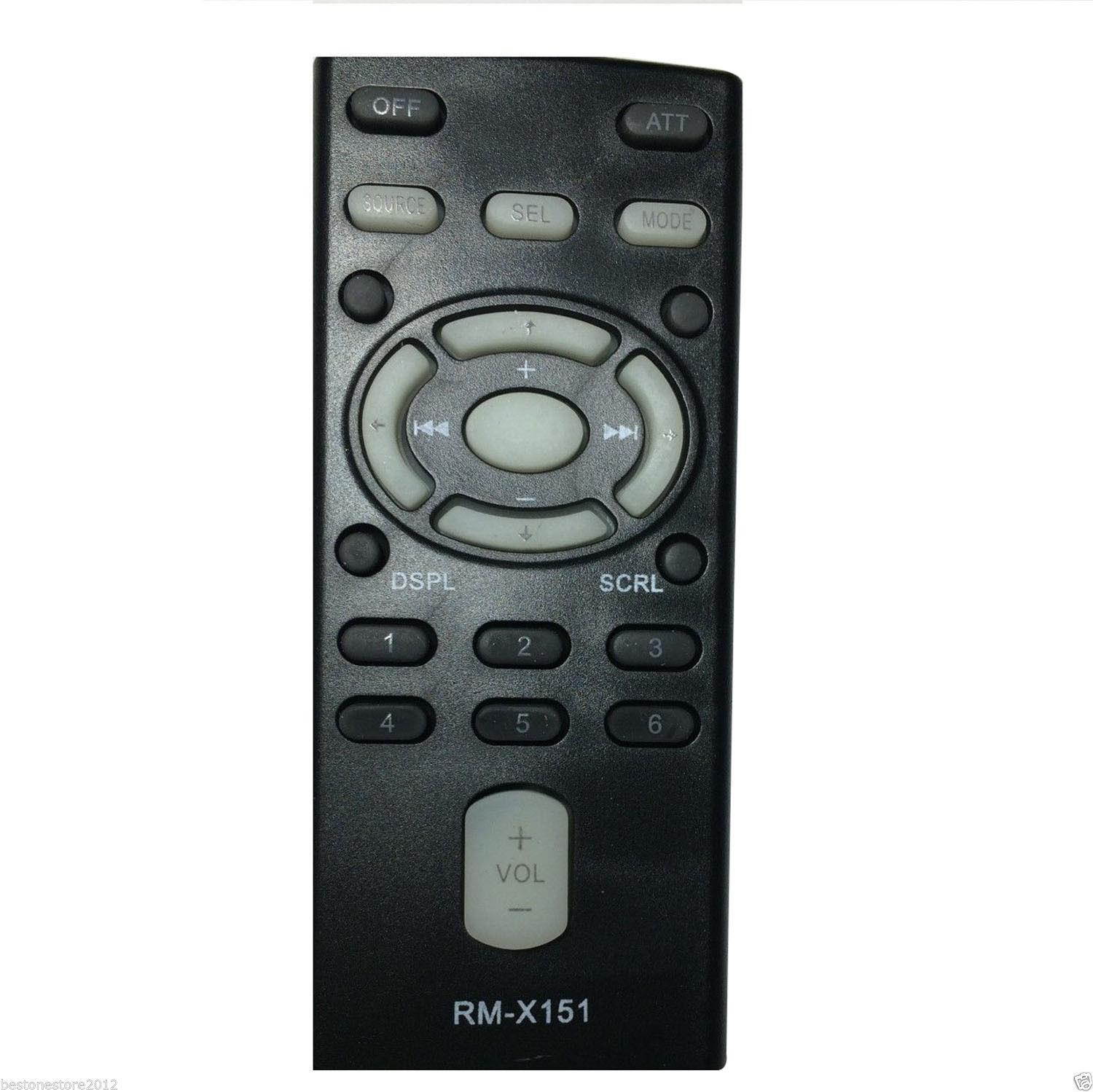 New RM-X151 RMX151 Car CD Remote f SONY CDX-F5000 CDX-F5005X CDX-F50M CDX-F5500
