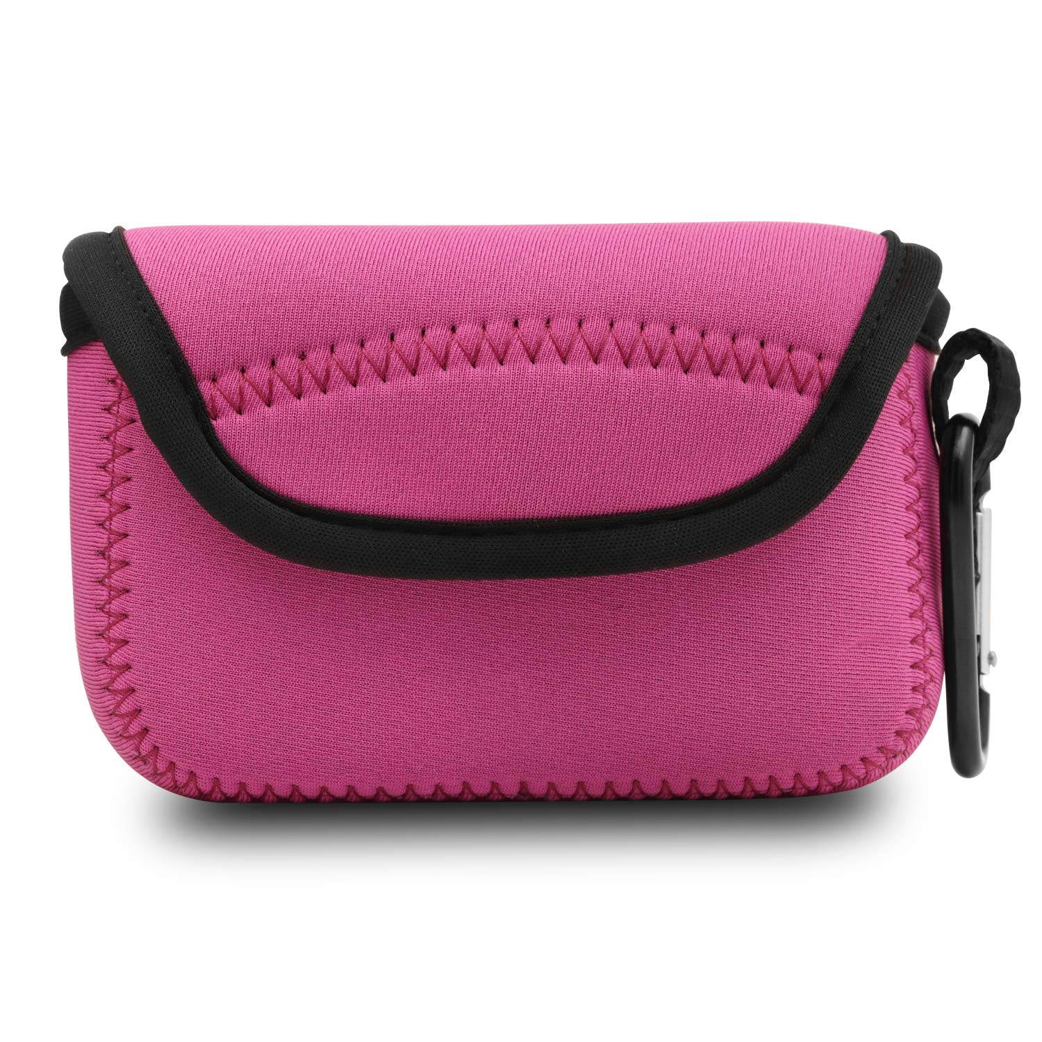 MegaGear MG083 Sony Cyber-shot Sony Cyber-shot DSC-RX100 VII, Cyber-shot DSC-RX100 VI, DSC-RX100 V, DSC-RX100 IV, DSC-RX100 III, DSC-RX100 II Ultra Light Neoprene Camera Case - Hot Pink