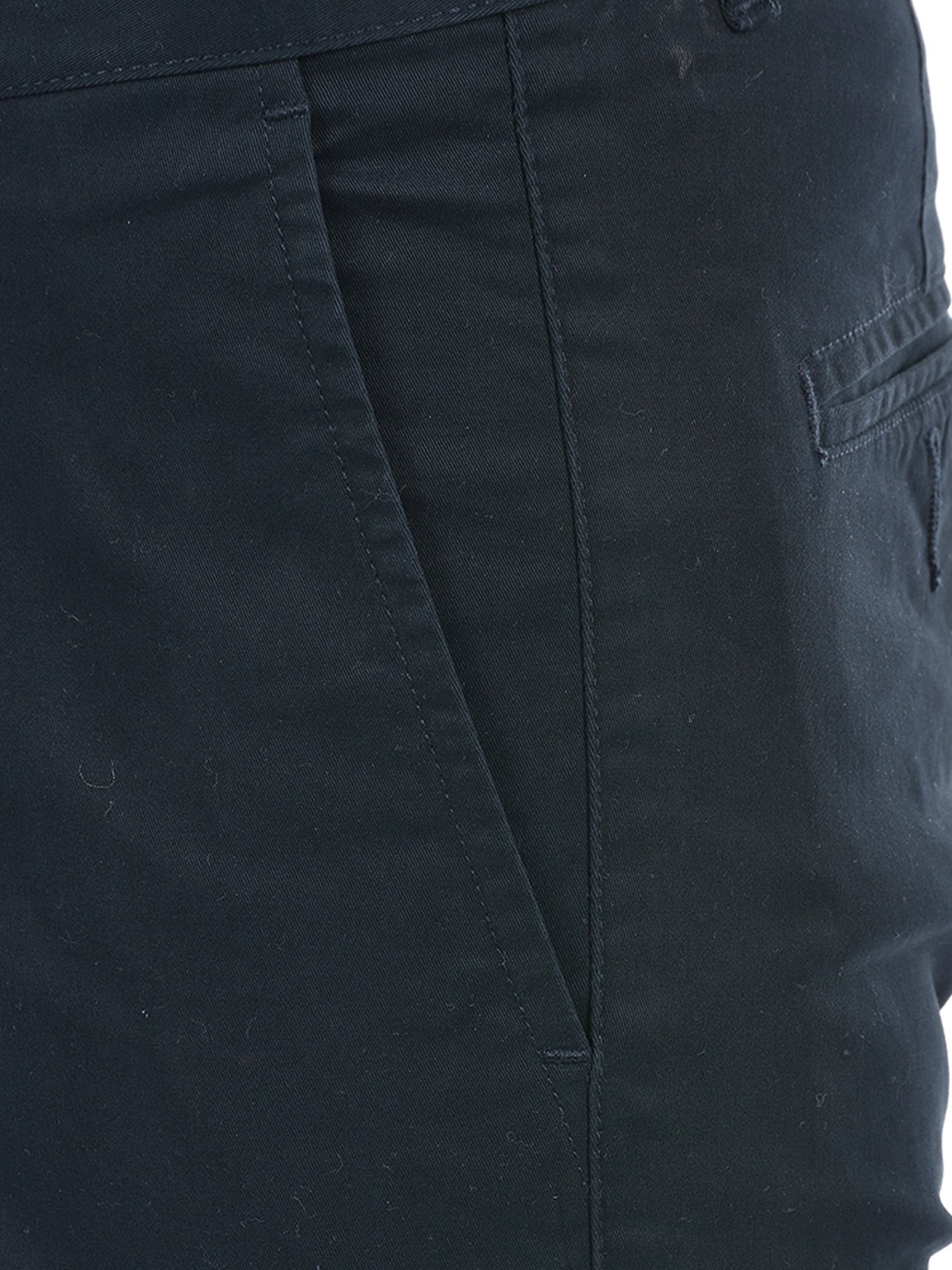 Numero Uno Navy Comfort Fit Trousers