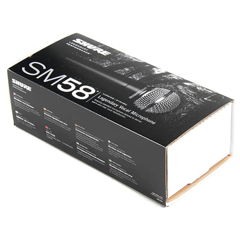 SM58CN Cardioid Dynamic Vocal Microphone with Cable