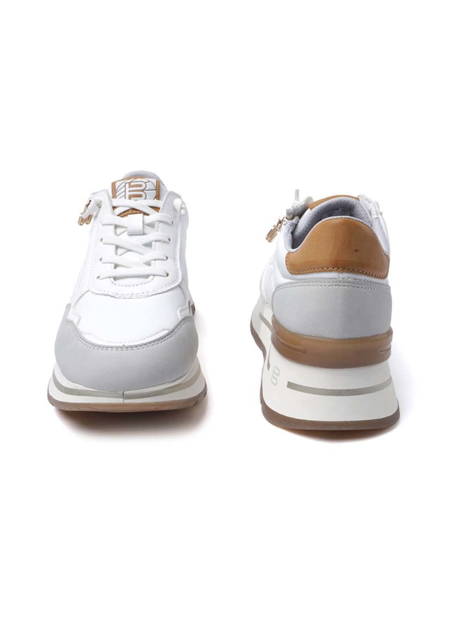 BAGATT Women's Callisti Light Grey Casual Sneakers