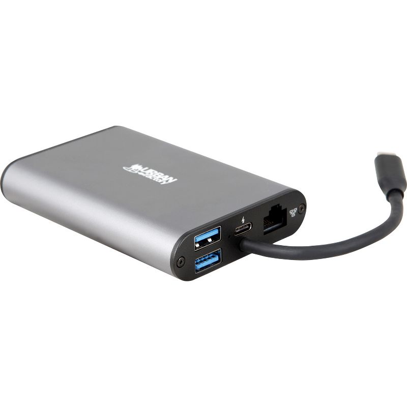 Urban Factory Mobile Station USB Type C - Series 2 - for Notebook - 60 W - USB Type C - 2 x USB Ports - 2 x USB 3.0 - Network (RJ-45) - HDMI - VGA