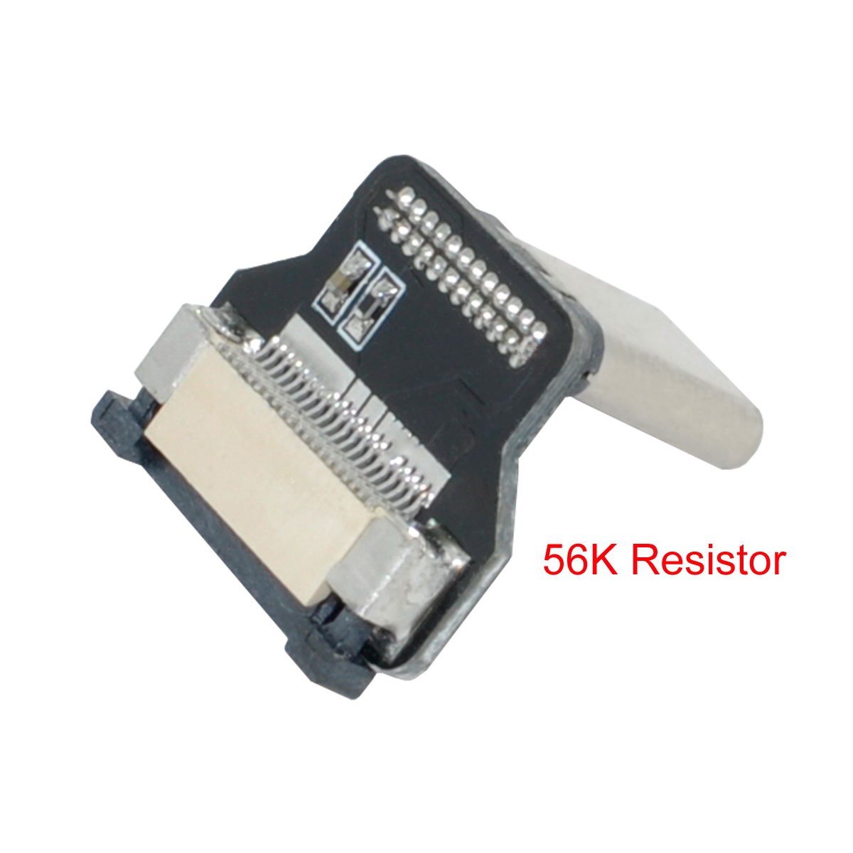 Chenyang CYFPV USB-C Type-C USB2.0 Male Connector Up Angled for FPV HDTV Multicopter Aerial Photography