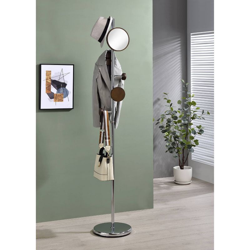 Milano Coat Rack Silver - Proman Products