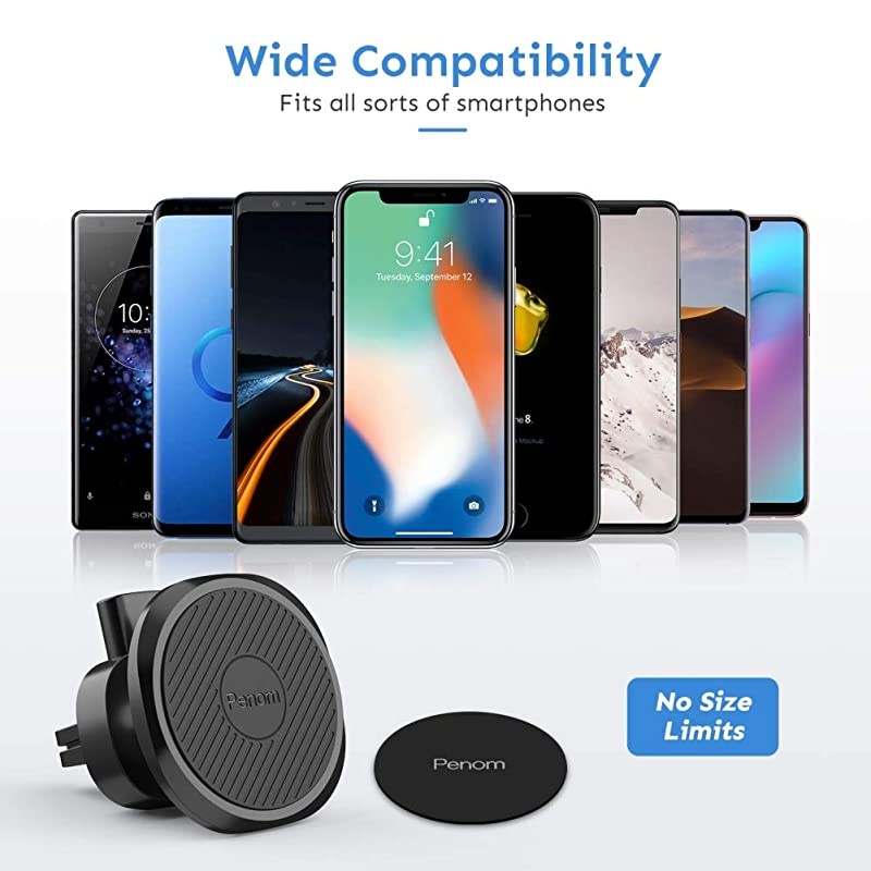 Magnetic Car Phone Mount  Cell Phone Holder for Car Universal Magnetic Phone Car Mount for Most Smart Phone