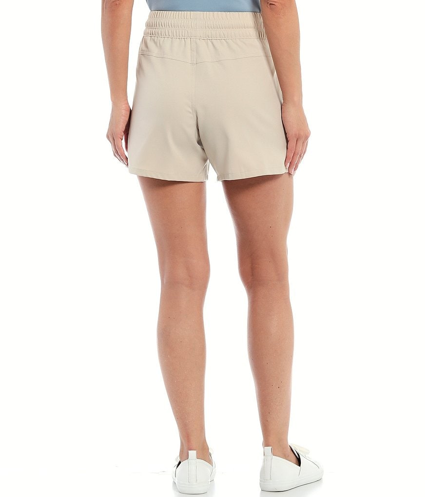 KENDALL + KYLIE White High Rise Sports Shorts