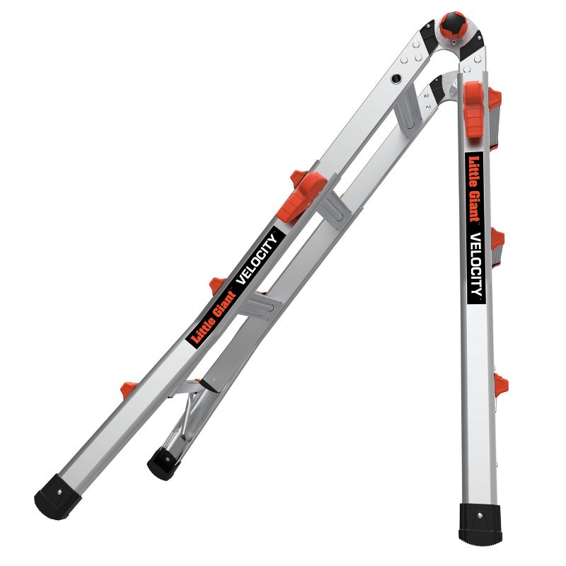 Little Giant Ladder Systems Model 13 300lb ANSI Type IA rated Aluminum Ladder Gray