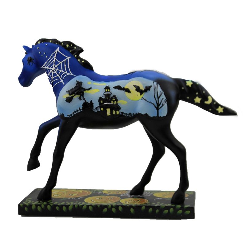 Trail Of Painted Ponies 6.75" Graveyard Gallop Susan Sizemore Halloween  -  Decorative Figurines