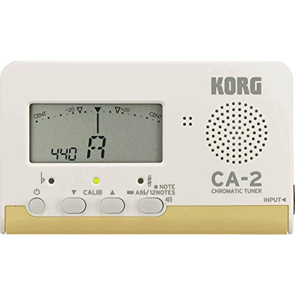 Korg CA-2 Chromatic Tuner White