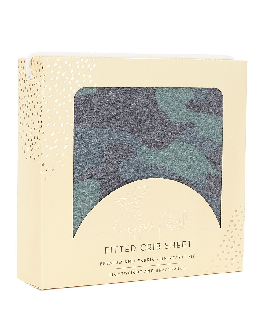 Copper Pearl Baby Hunter Premium Crib Sheet