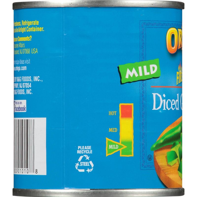 Ortega&#174 Fire Roasted Diced Green Chiles 7oz