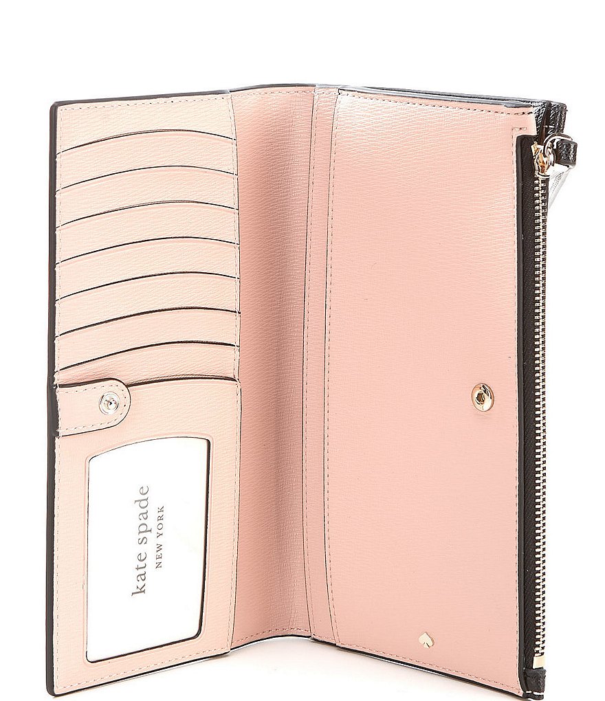 HOBO Link Leather Zip Wristlet