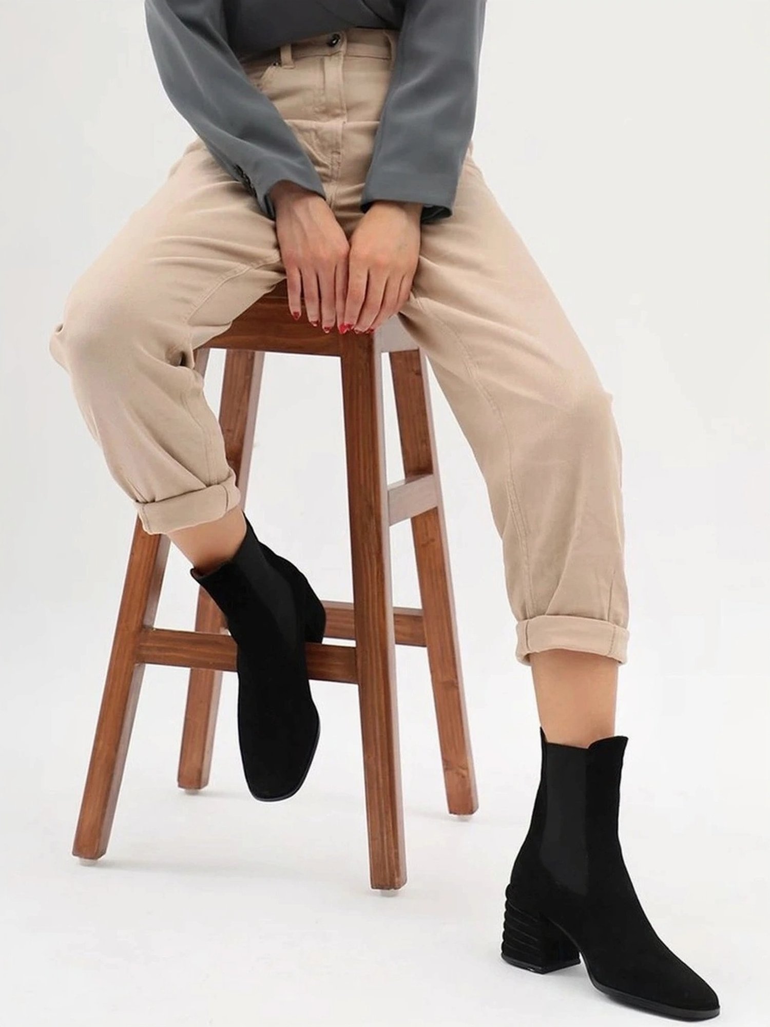 Flat N Heels Women's Pink Stiletto Pumps