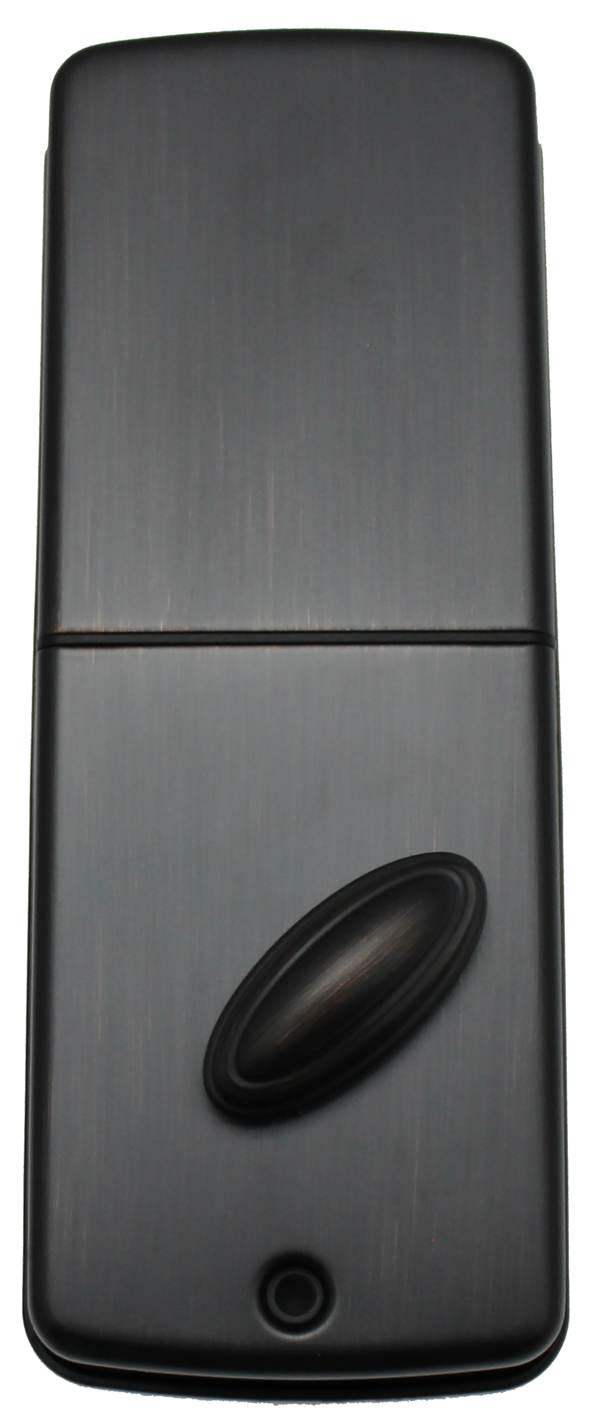 LockeyUSA E910OIL Electronic Push Button Digital Door Lock, Access Control, Combination, Remote Capable, Keyless Deadbolt Door Lock with Keypad Access in Oil Rubbed Bronze