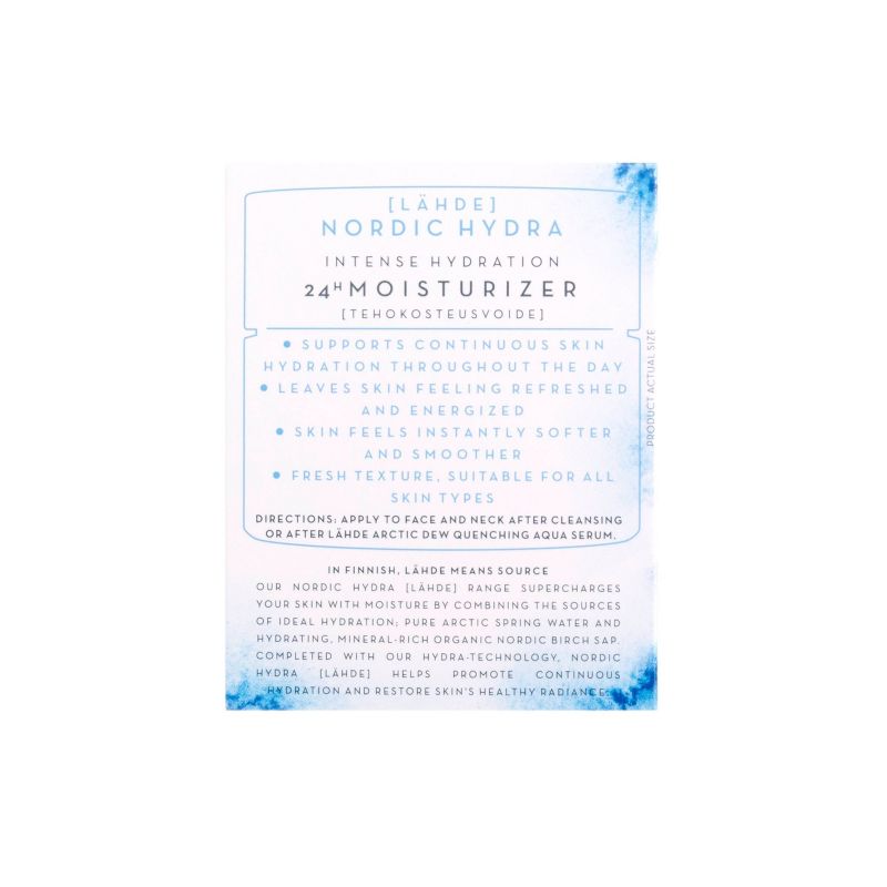 Lumene Lahde Intense Hydration 24hr Moisturizer - 1.7 fl oz
