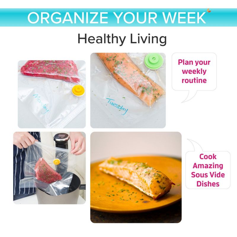 Innoka 10-Piece Manual Sous-Vide Bag Kit