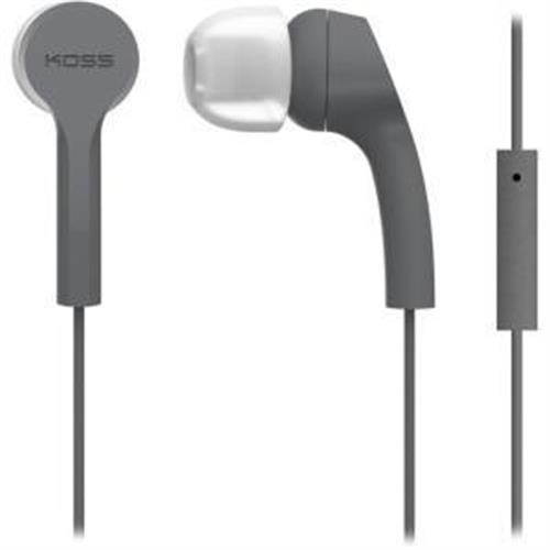 KOSS Grey 189600 In Ear Bud with Mic