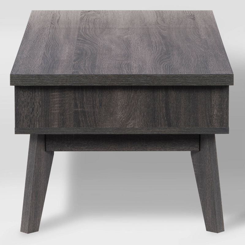 Hollywood Coffee Table Dark Gray - CorLiving