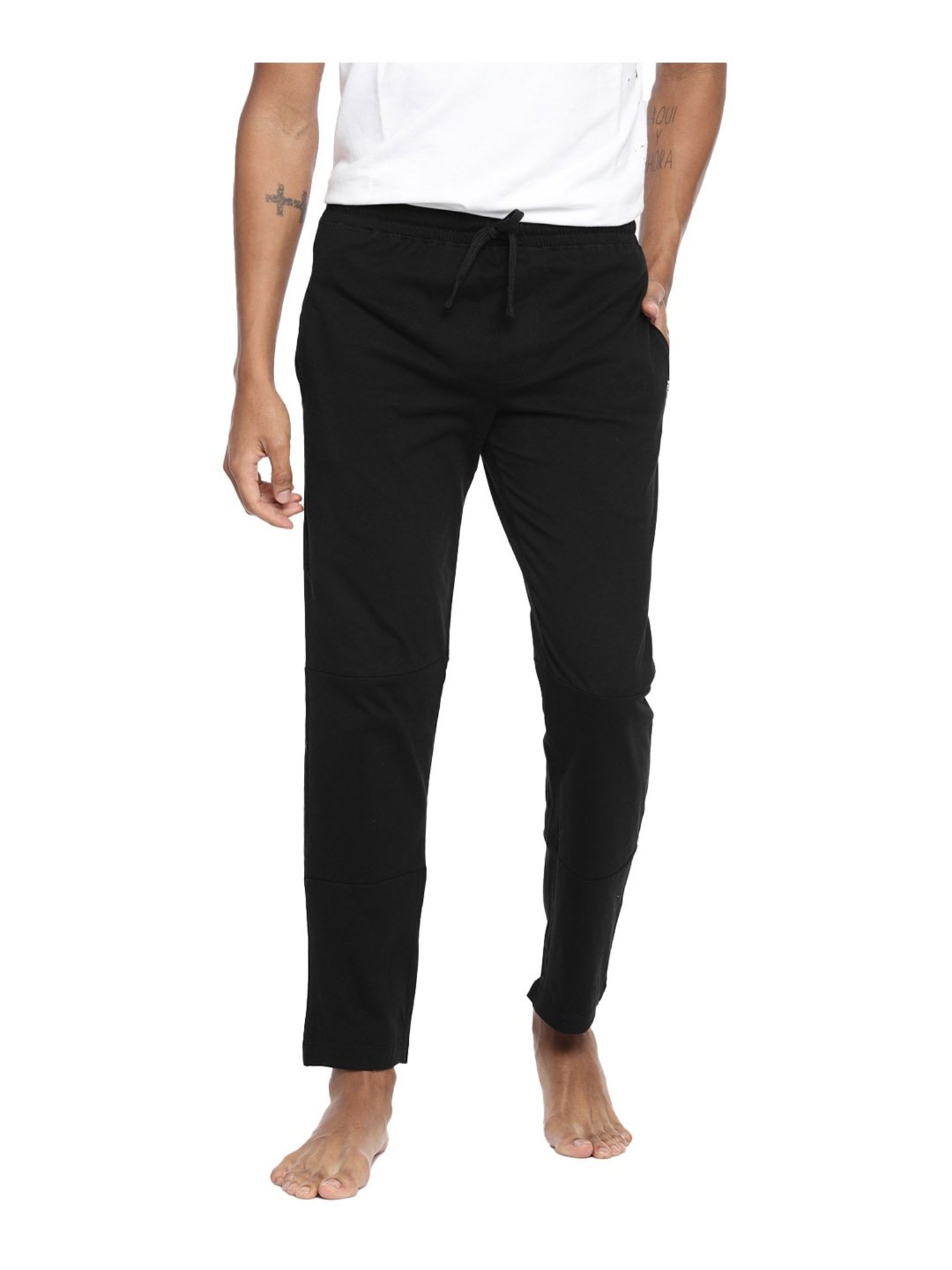 Fruit of the loom Black Regular Fit Trackpants