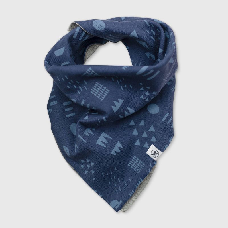 Honest Baby Boys' 3pk Organic Cotton Compass Bandana Bib