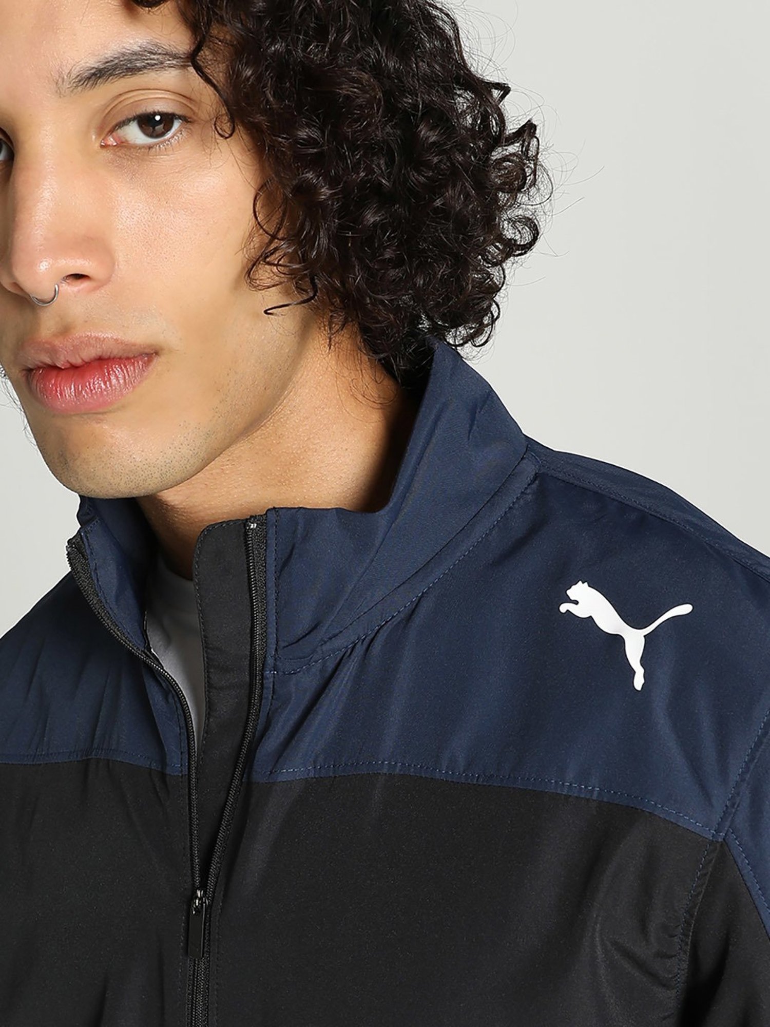 Vimal Jonney Light Mud Cotton Regular Fit Tracksuit