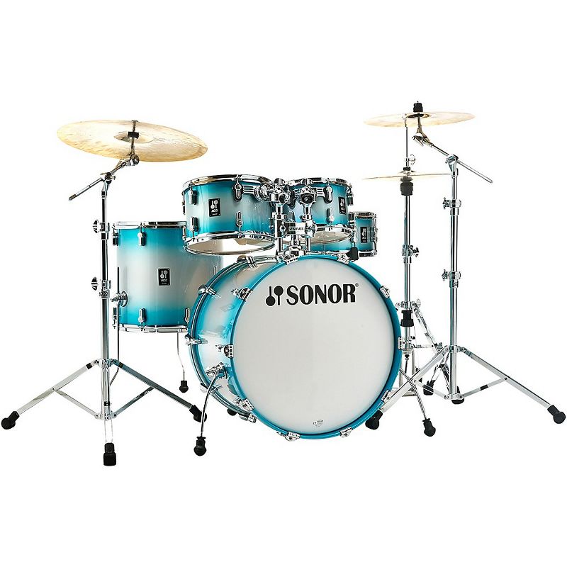 Sonor SONOR AQ2 Stage Maple 5-Piece Shell Pack Aqua Silver Burst