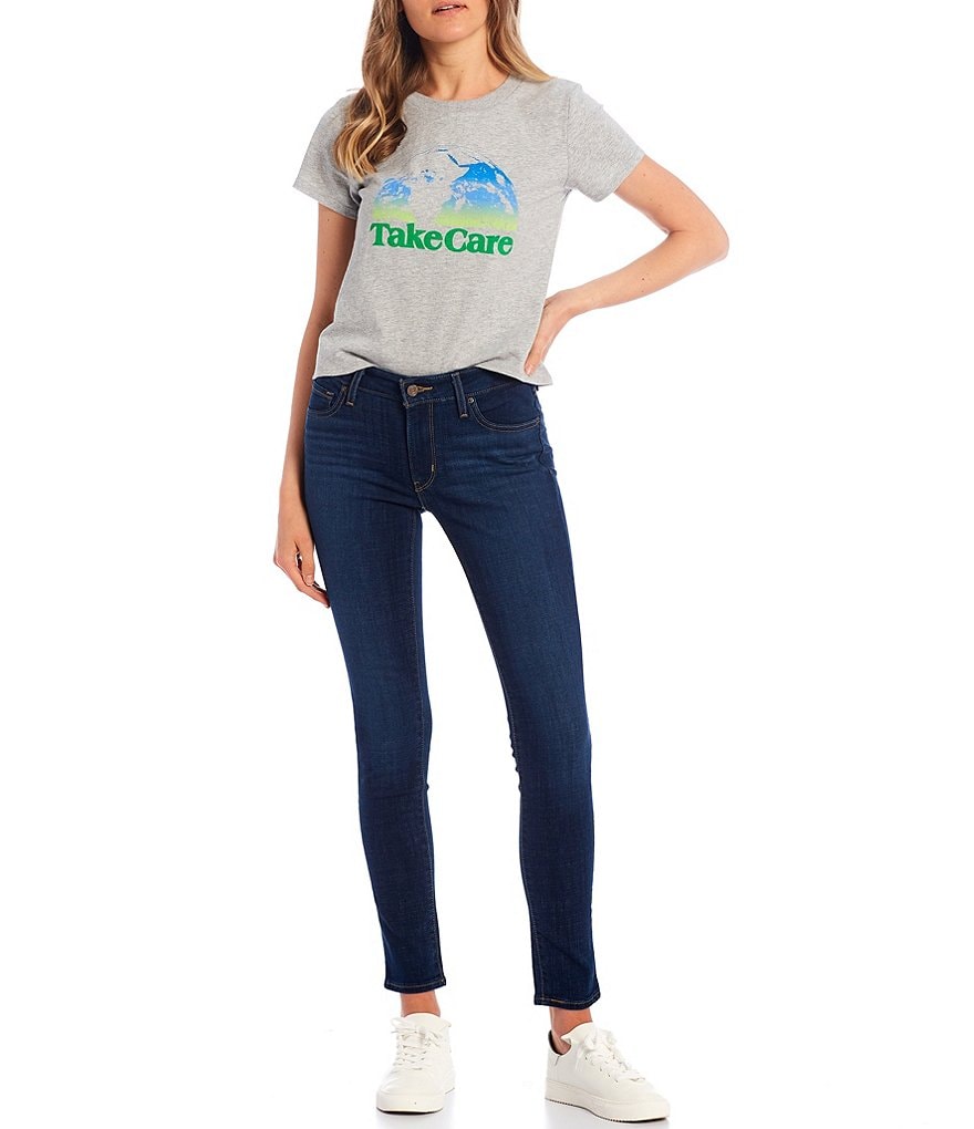 Celebrity Pink Destructed Mom Jeans