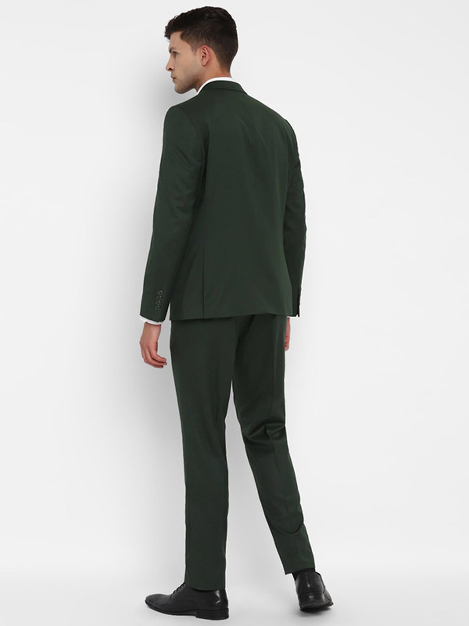Turtle Green Slim Fit Two Piece Suit