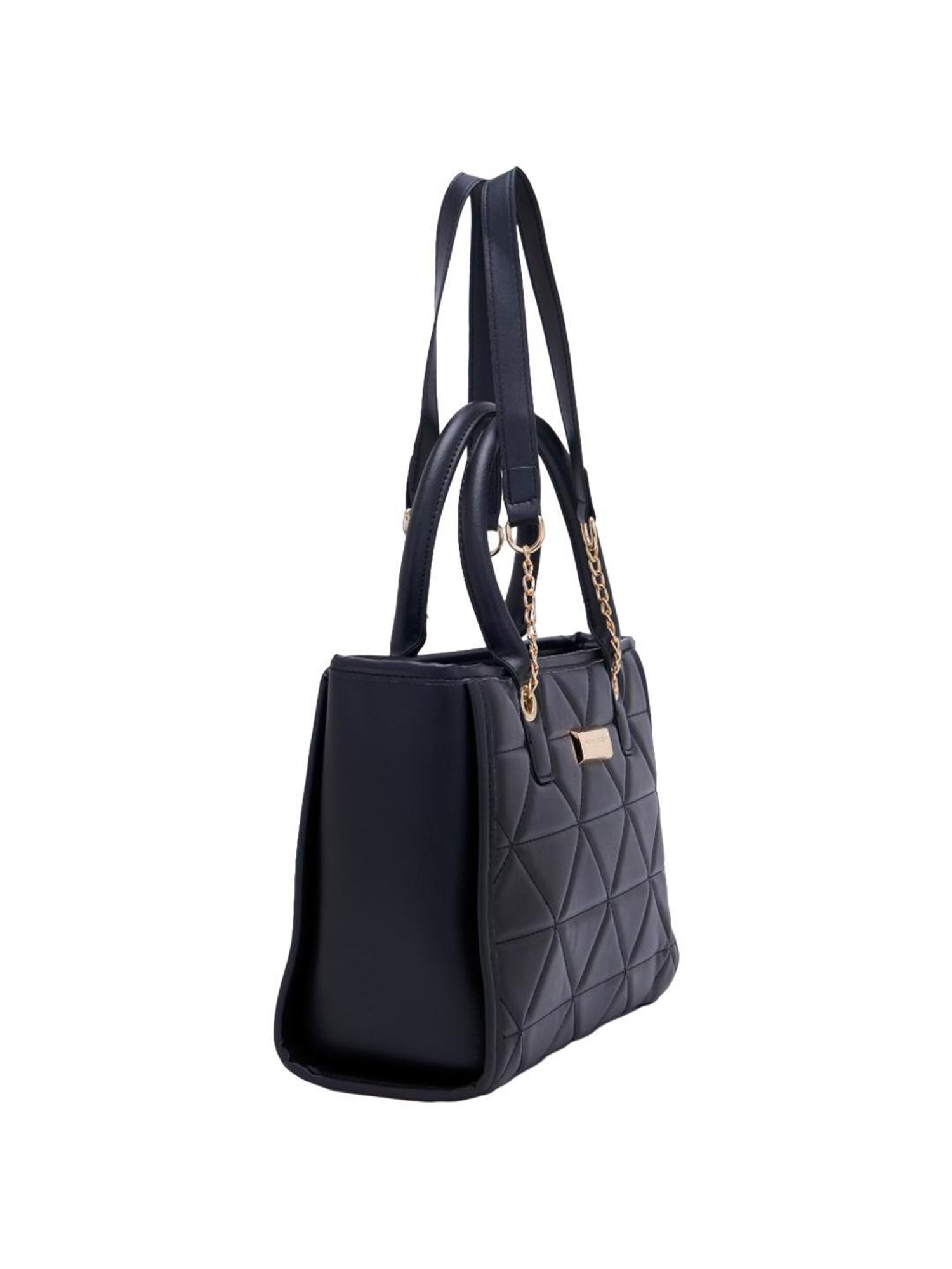 Pierre Cardin Black Textured Handbag