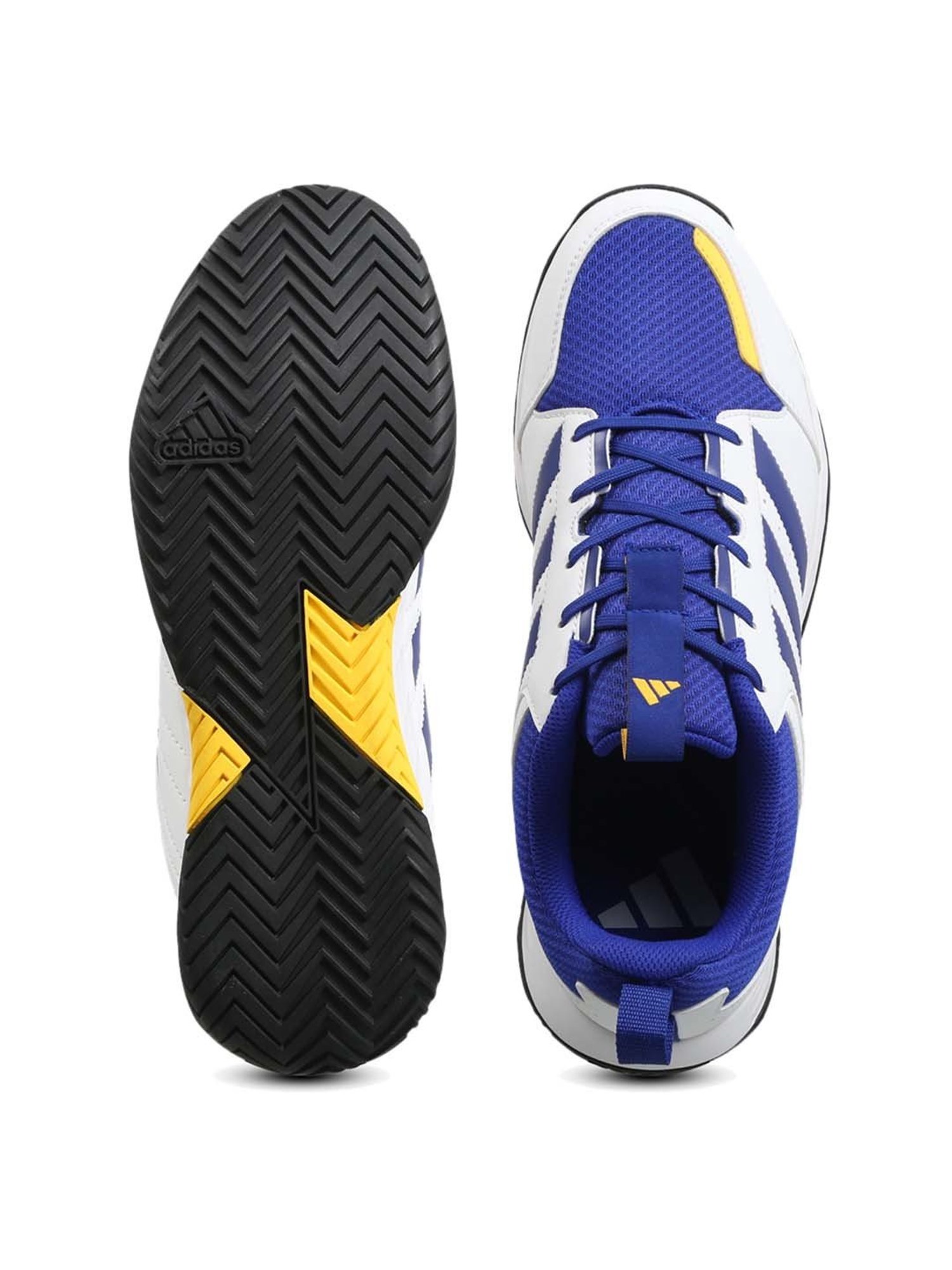 Adidas Men's TENNIS SMOL Blue Tennis Shoes