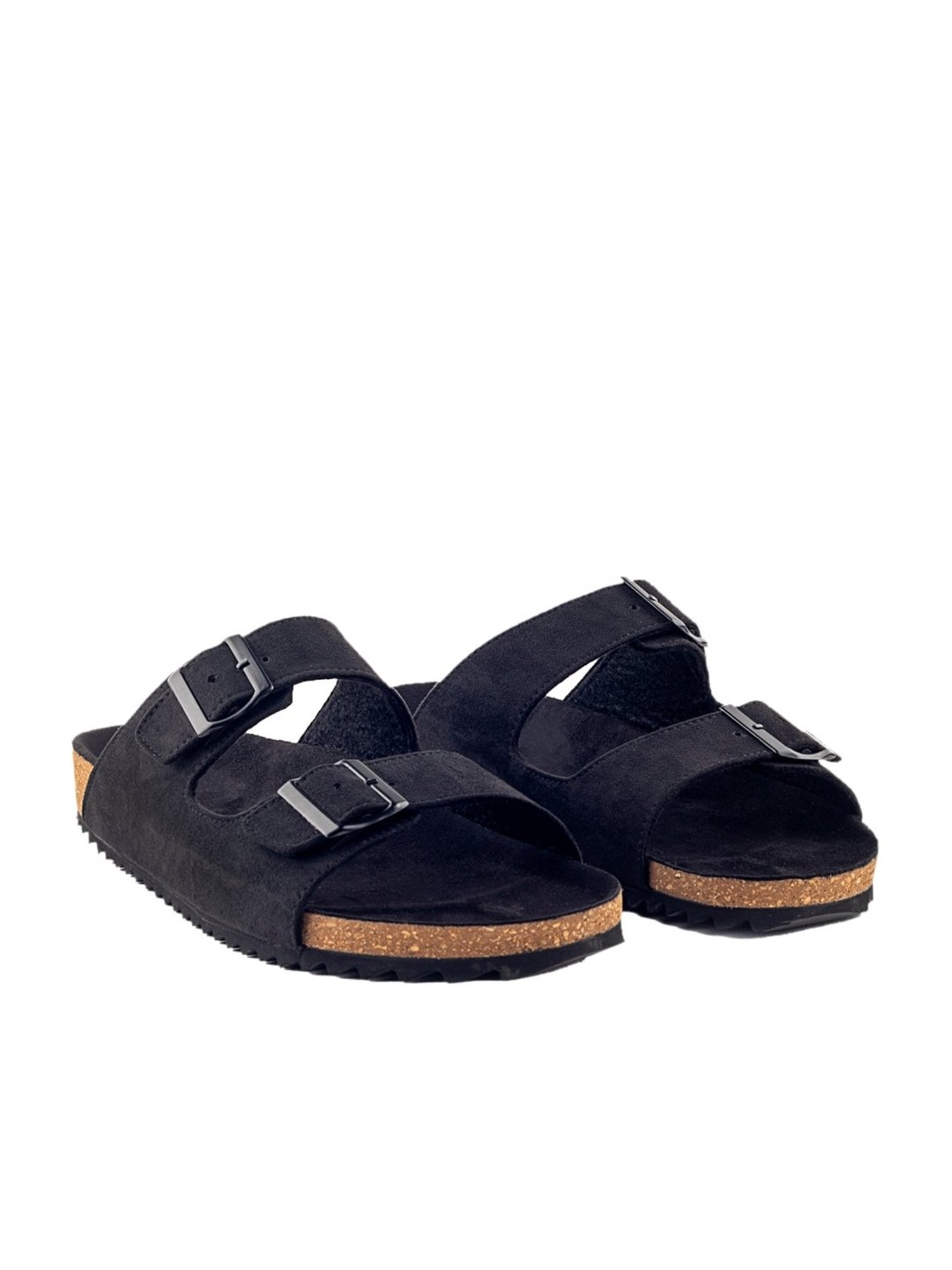 Griffin Men's TIFANY LUTINO SUNDOWN Black Casual Sandals
