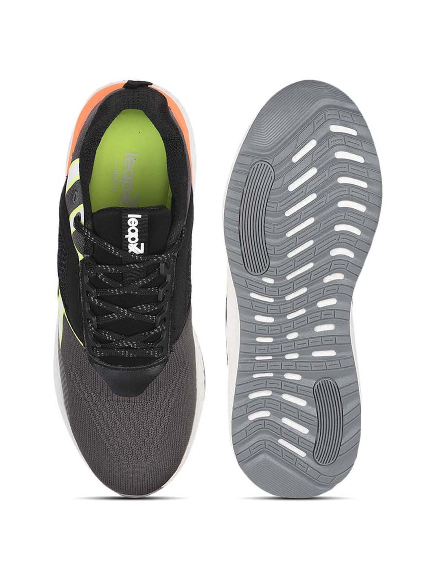 Leap7x by Liberty Men's Grey Running Shoes