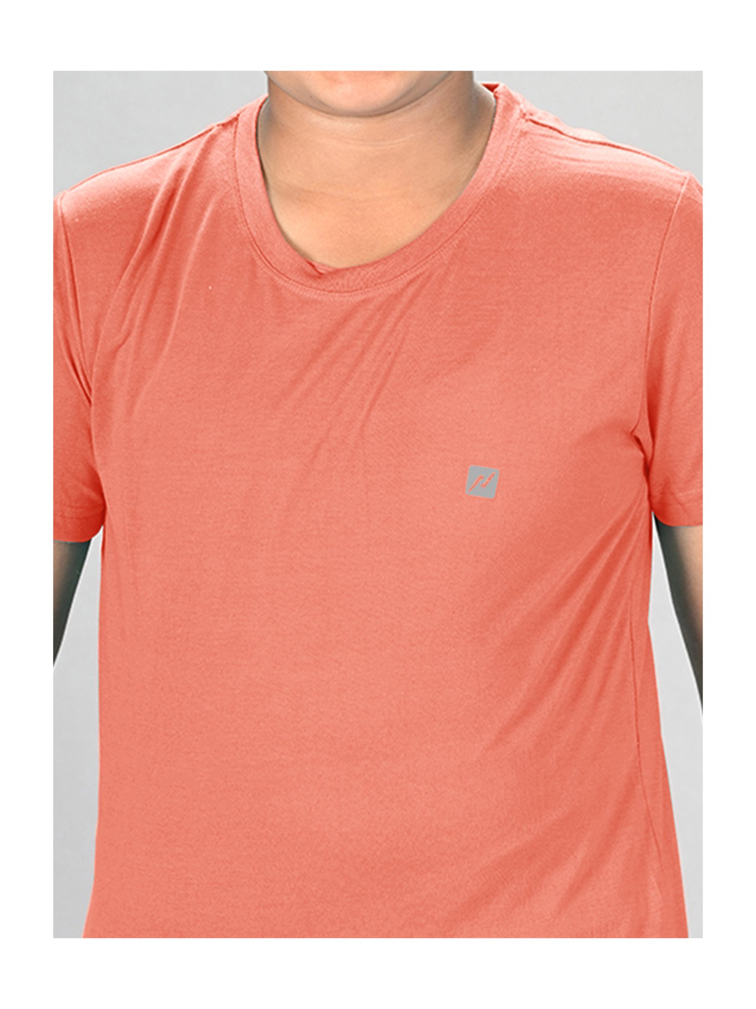 Lux Nitro Boys Grey Solid T-Shirt (Pack Of 3)