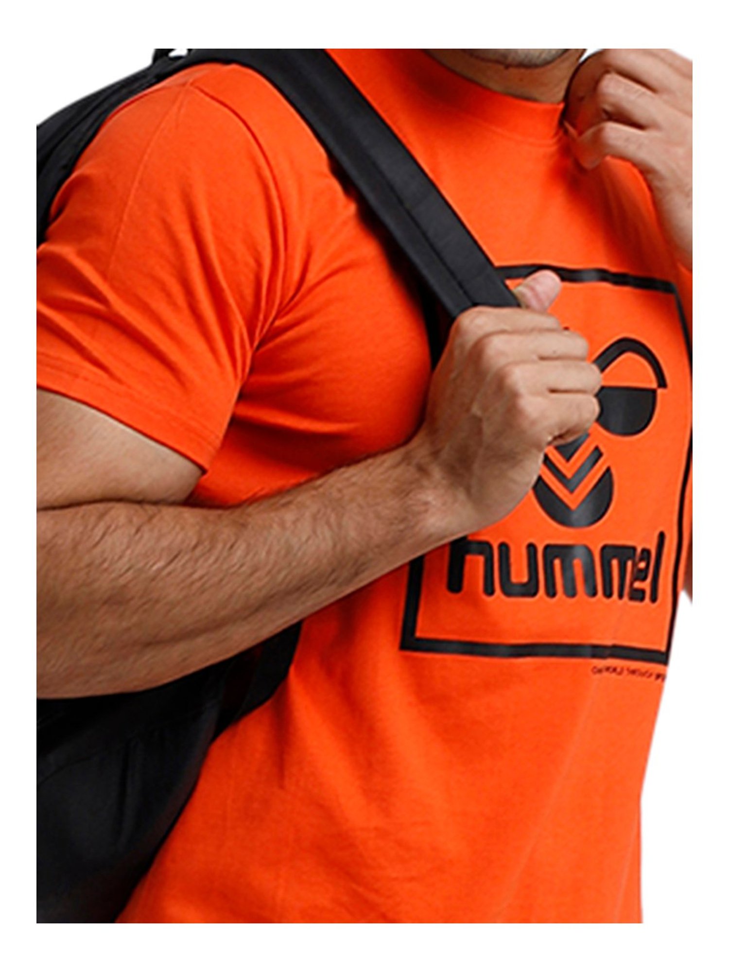 Hummel Orange Crew T-Shirt