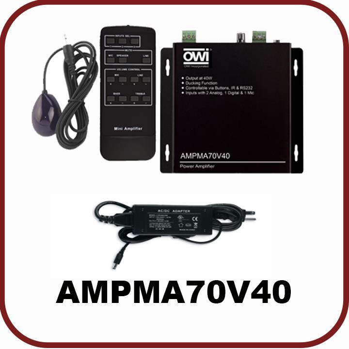 OWI AMPMA70V40